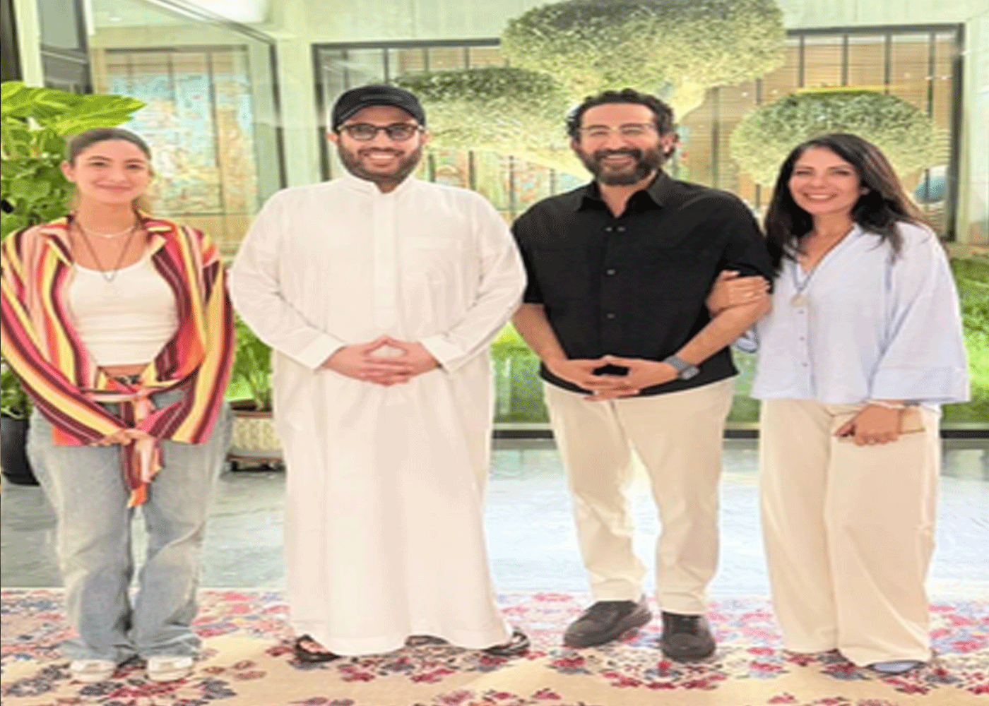 مني زكي و أحمد حلمي صداقة تحولت إلى حب 5 مني زكي احمد حلمي تركي آل الشيخ لؤلؤة
