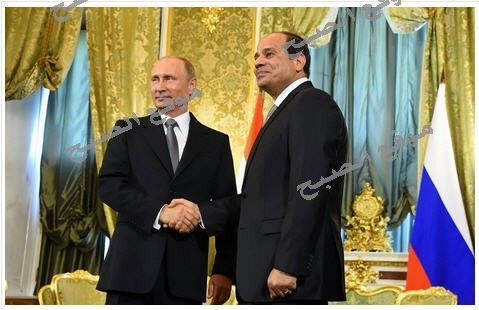 السيسى يؤكد لبوتن أستعداد مصر التام للمشاركه فى تحقيقات سقوط الطائره الروسيه