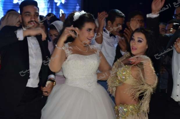 الزند بعد اقالتة بساعات في زفاف نجلة سعيد عبد الحميد