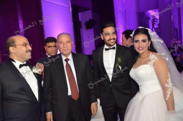 الزند بعد اقالتة بساعات في زفاف نجلة سعيد عبد الحميد