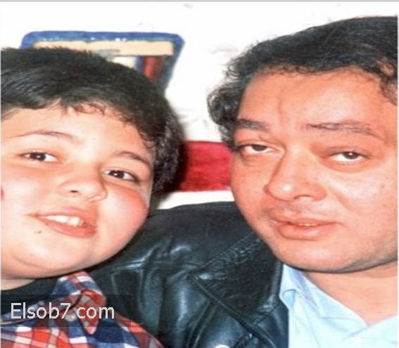 بالصور أبن الفنان سامى مغاورى نسخه طبق الأصل عن والده وهو فنان معروف