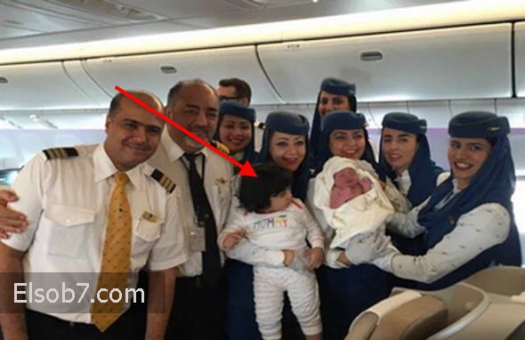 بالصور ولادة طفلة على طائرة السعودية للطيران أثناء توجهها إلى نيويورك