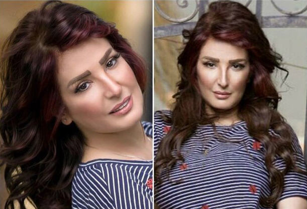 شاهد بالصورة ابنة الفنانه أمل رزق فنانه شابه ومخطوبه لفنان ناجح