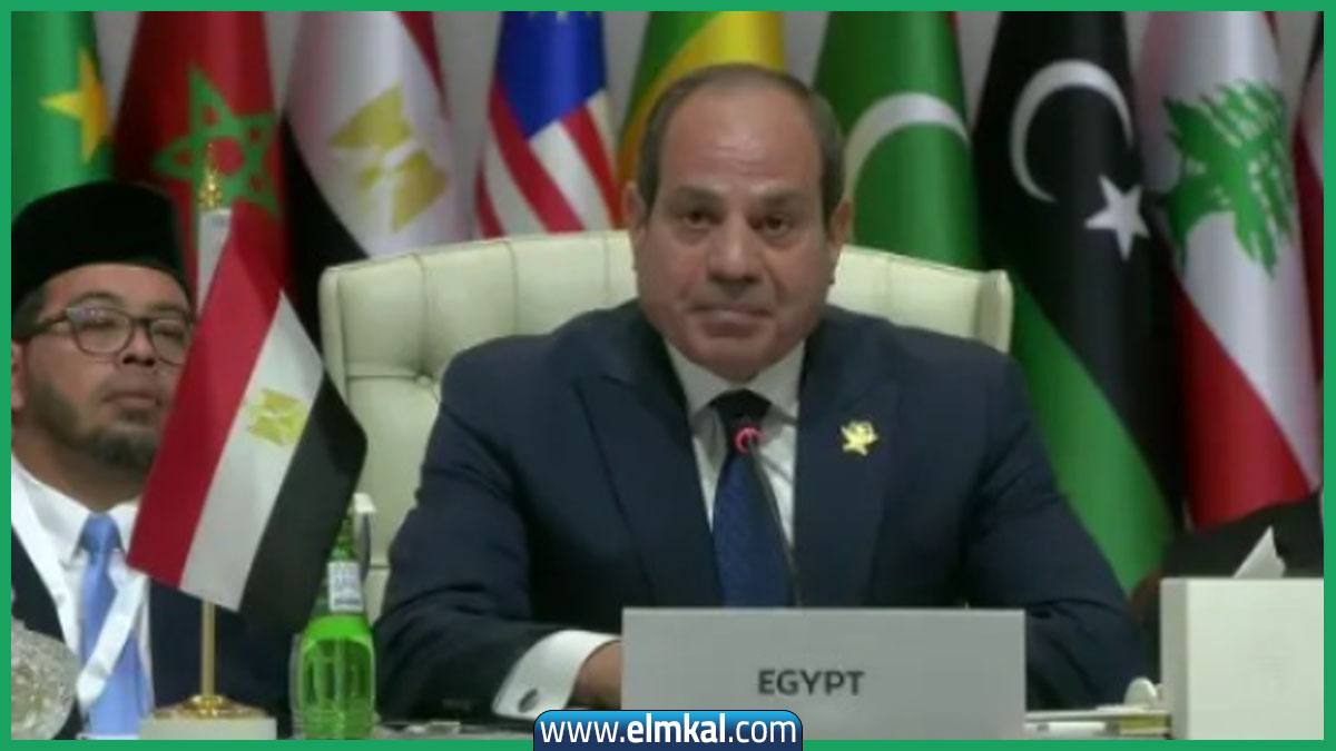 السيسي للشعب الإسرائيلي: التصرفات الحالية تهدد اتفاق السلام القائم