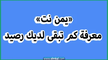 معرفة رصيد يمن نت