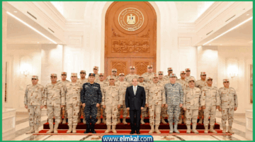 الرئيس السيسي يجتمع مع المجلس الأعلى للقوات المسلحة