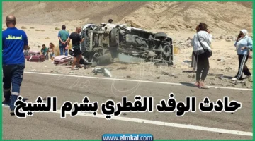 حادث شرم الشيخ الوفد القطري