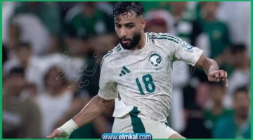 لاعب المنتخب السعودي