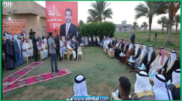 محمد الحلبوسي في مؤتمر جماه