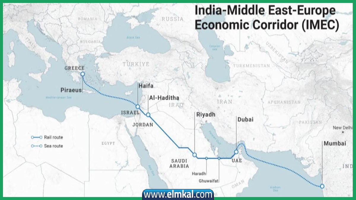 مصر تربط بين حلّ القضية الفلسطينية ومشروع الممر الاقتصادي بين الهند وأوروبا