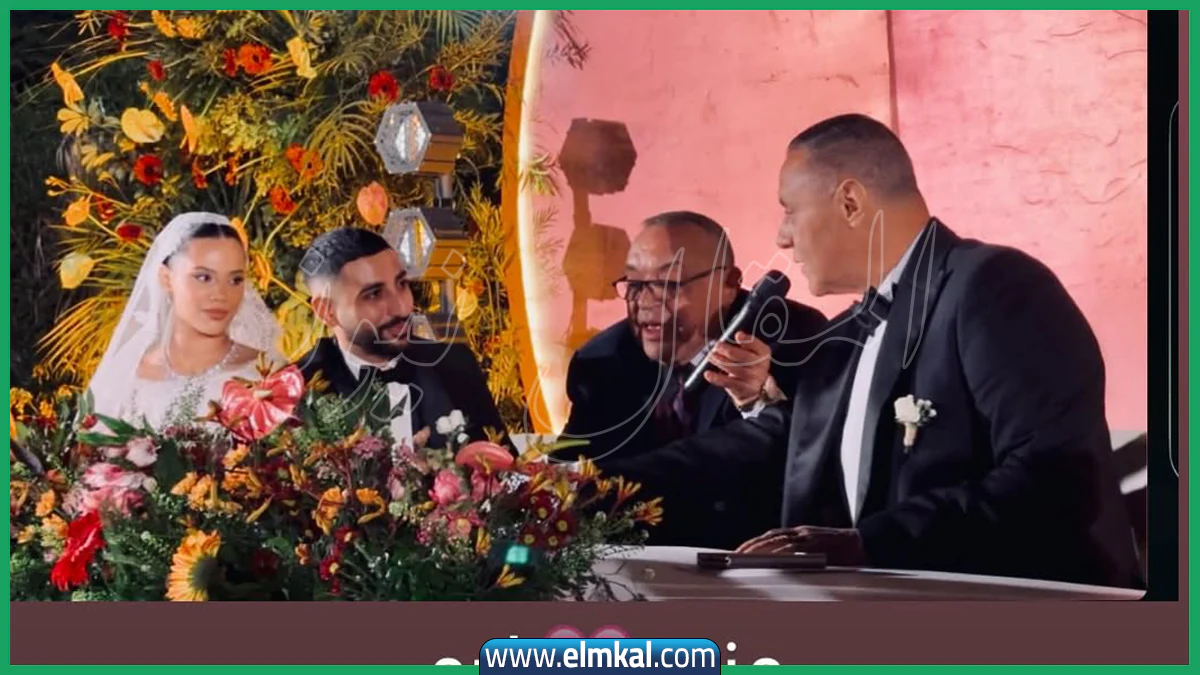 هل ظهرت حنان ترك في فرح ابنها؟
