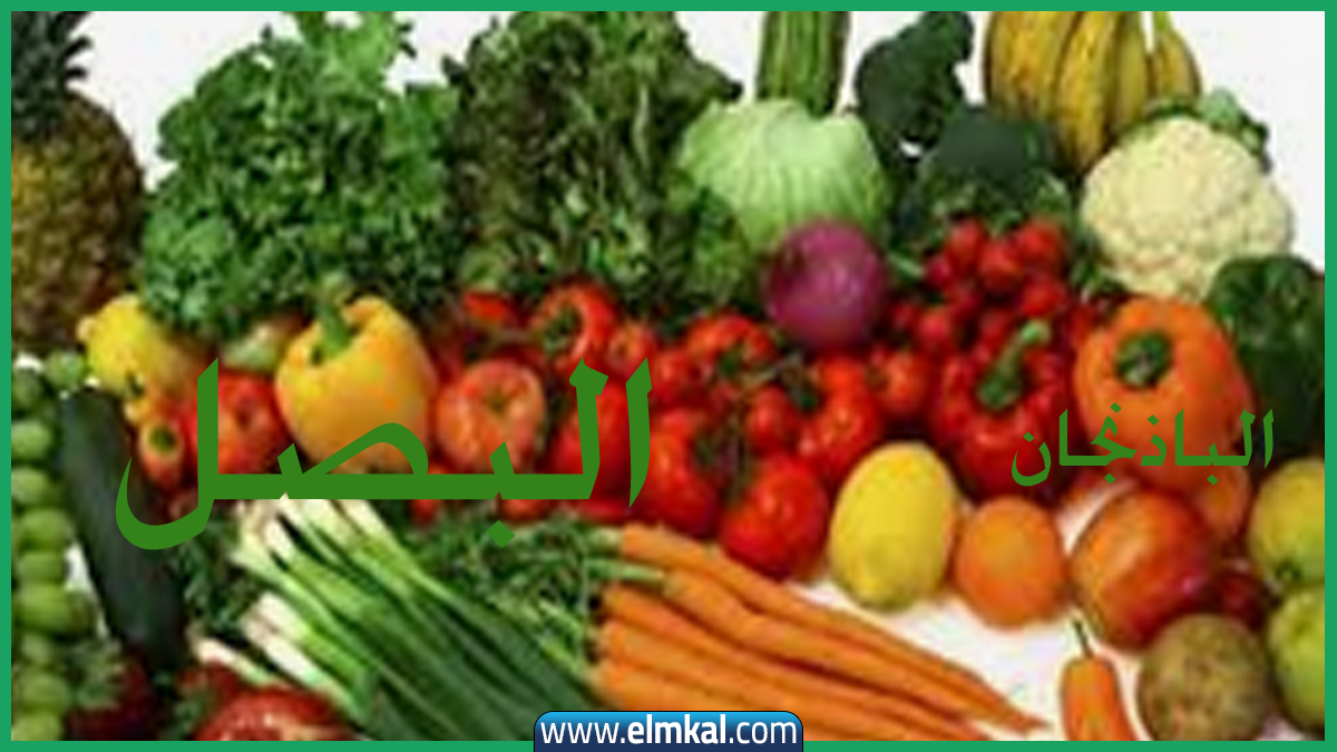 اسعار الخضروات  البصل والجزر والباذنجان والفلفل الاخضر والطماطم  في مصر اليوم