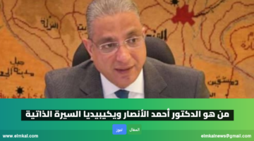 أحمد الأنصاري محافظ الجيزة ويكيبيديا