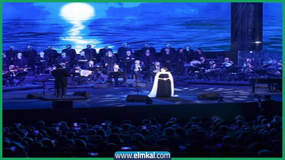 ماجدة الرومي تغني في الاوبرا وترفع علم مصر 4 ماجدة الرومي