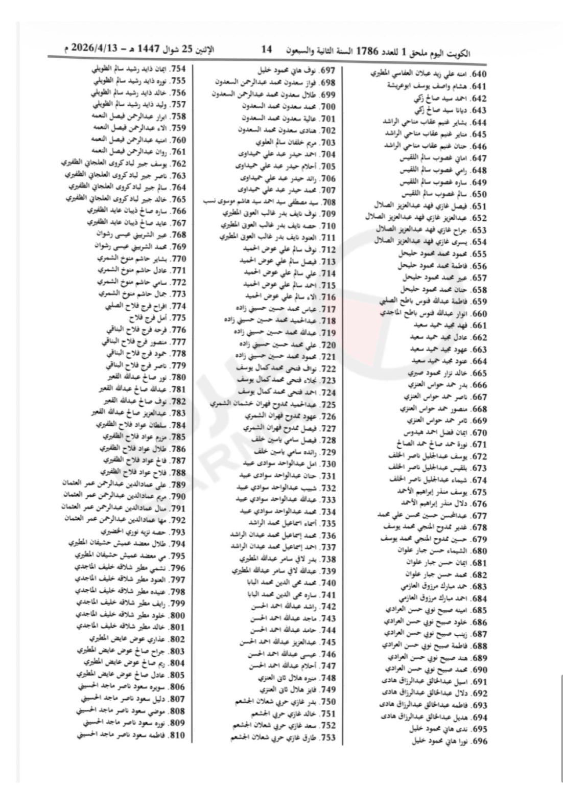 كشف اسماء سحب الجنسية الكويتية 2182 كويتي تم سحب الجنسية الكويتية منهم اليوم 24 كشف اسماء سحب الجنسية الكويتية