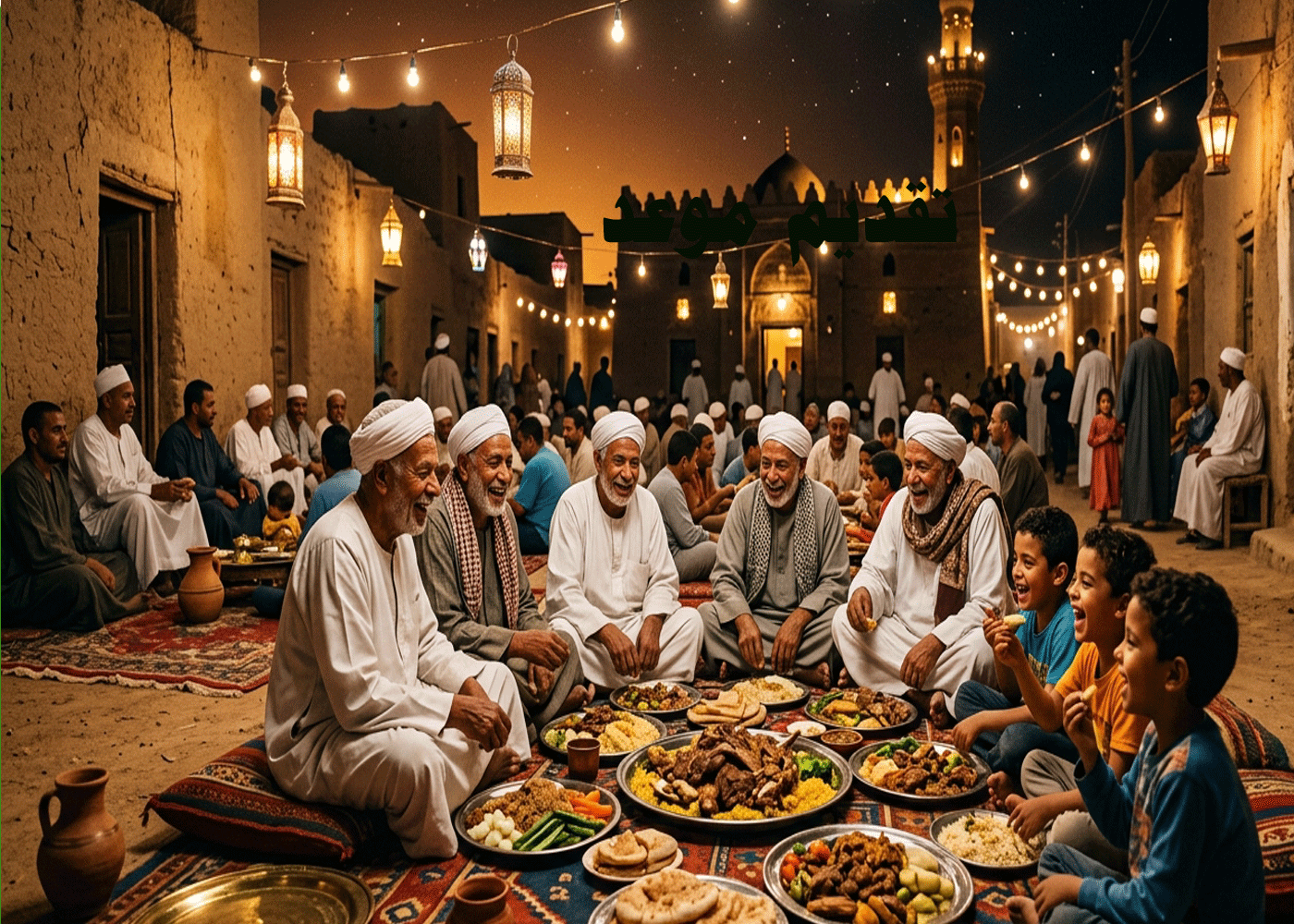 ذكريات من الواحات: ومن أجمل الذكريات هي يوم الختمة وفيها يختم المشايخ القرآن الكريم كاملاً