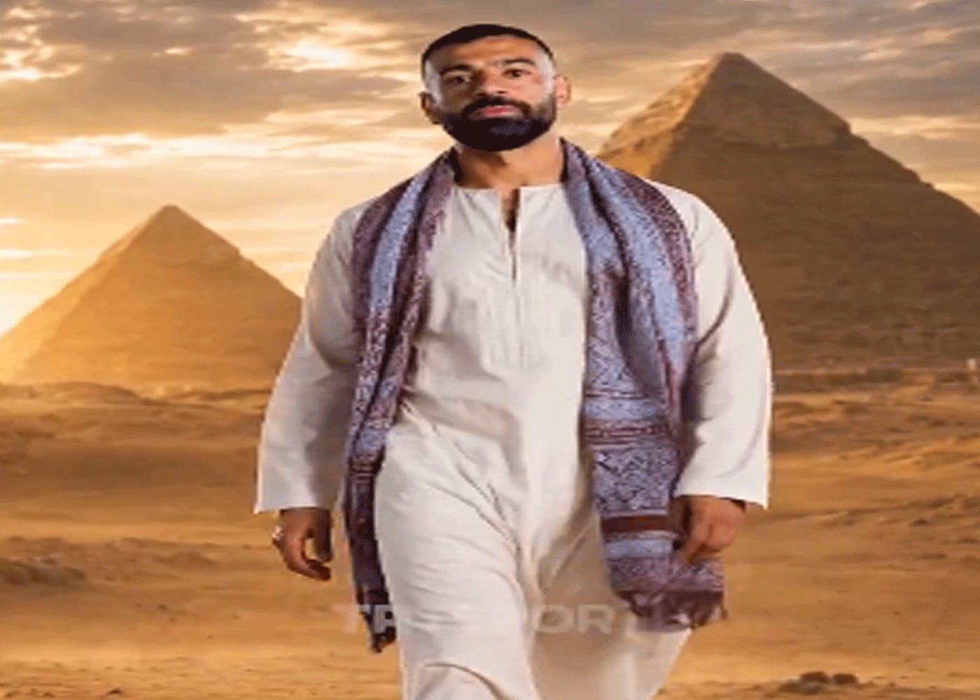 أول إعلان محمد صلاح على قناة “TRT Spor” لطرابزون يظهر بالجلباب الفلاحي